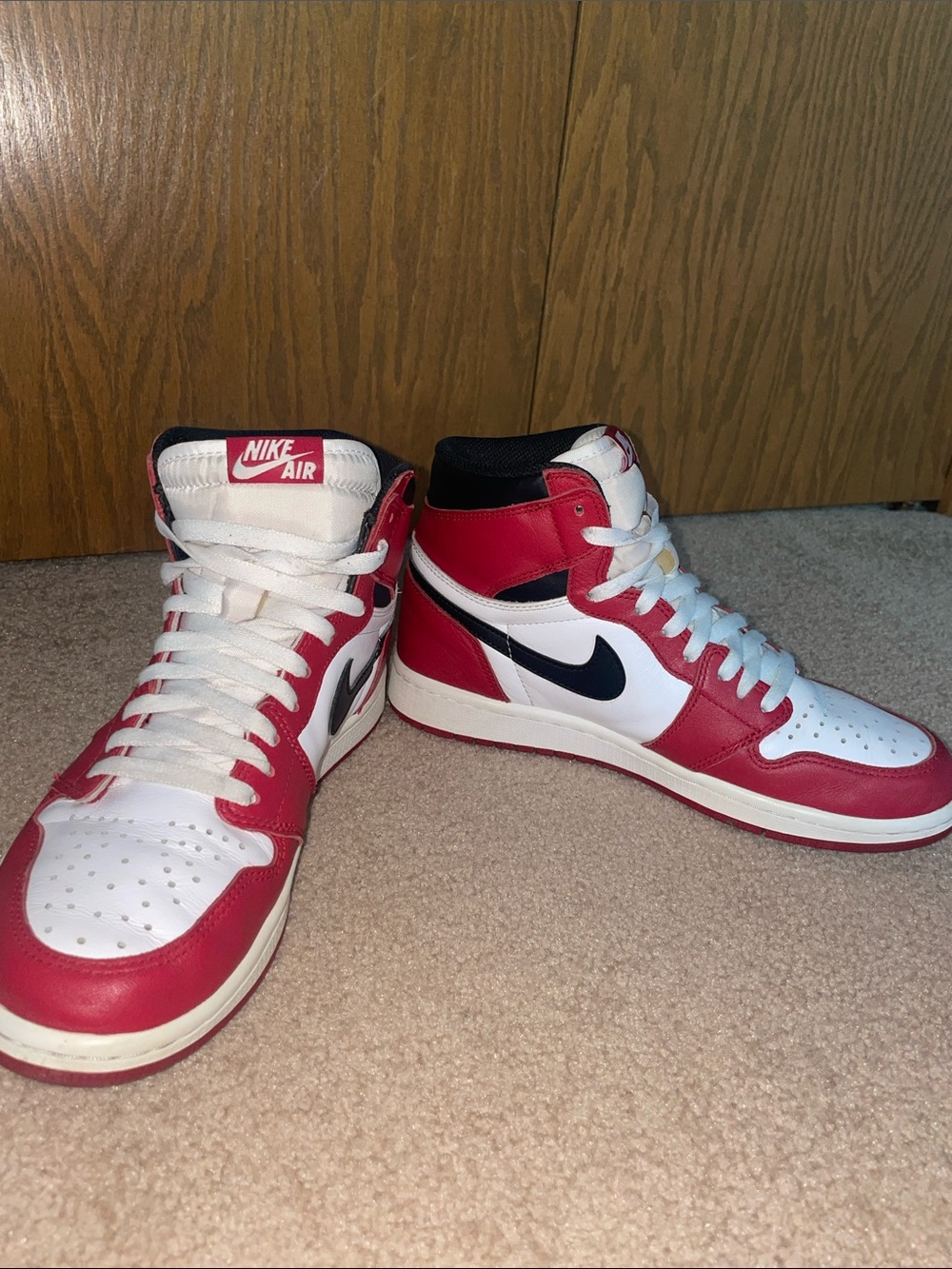 Nike 2015 Miles Morales “Spiderman” White/Red/Black Men's High Sneakers- No box - Picture 2 of 7